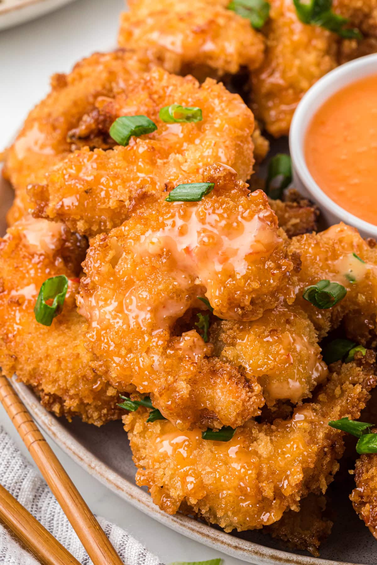 Shrimp with Bang Bang Sauce - Risa's Family Kitchen