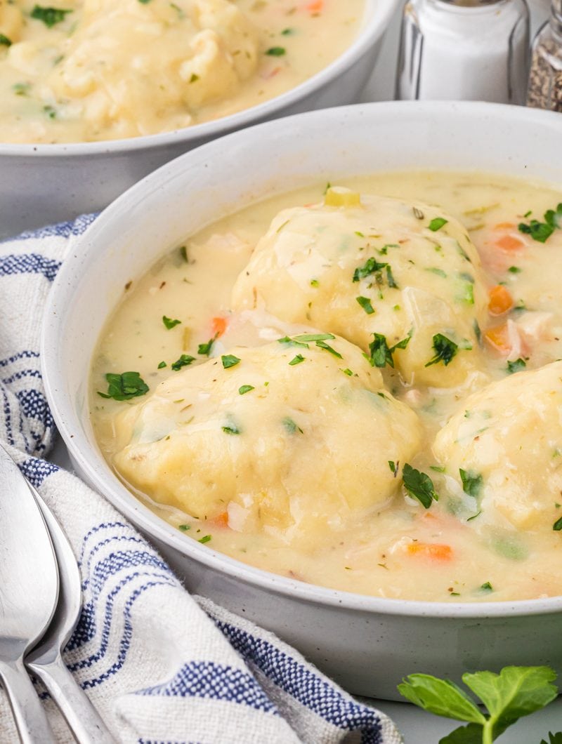 Homemade Chicken and Dumpling Soup