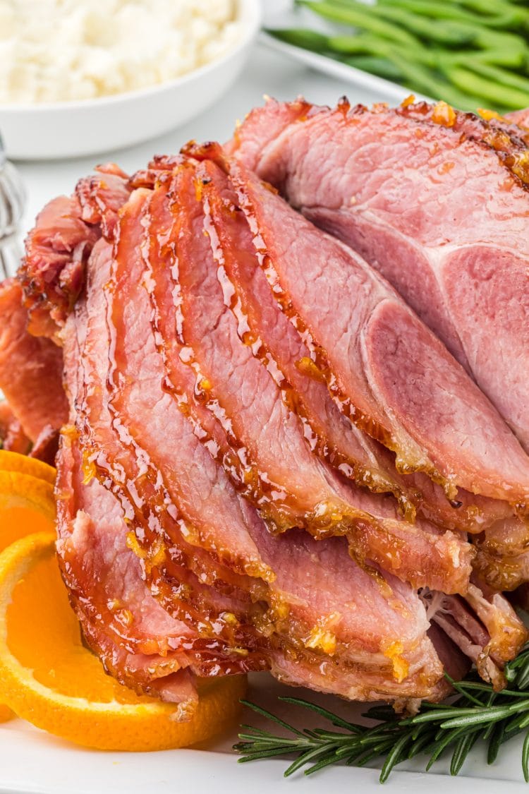 Marmalade Glazed Ham