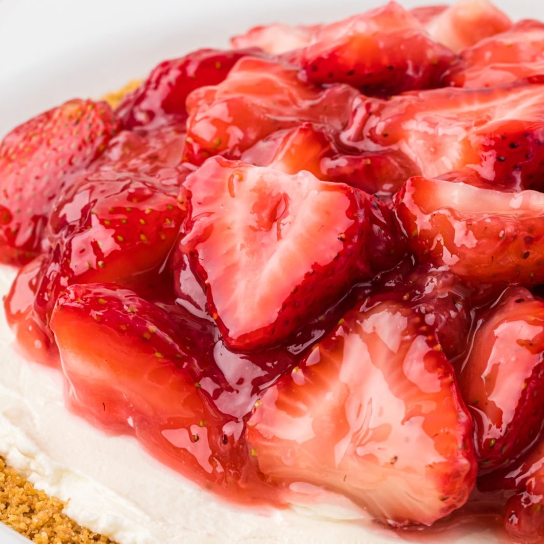Cream Cheese and Strawberry Pie