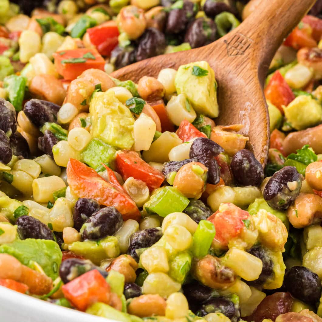 Cowboy Caviar with Avocado