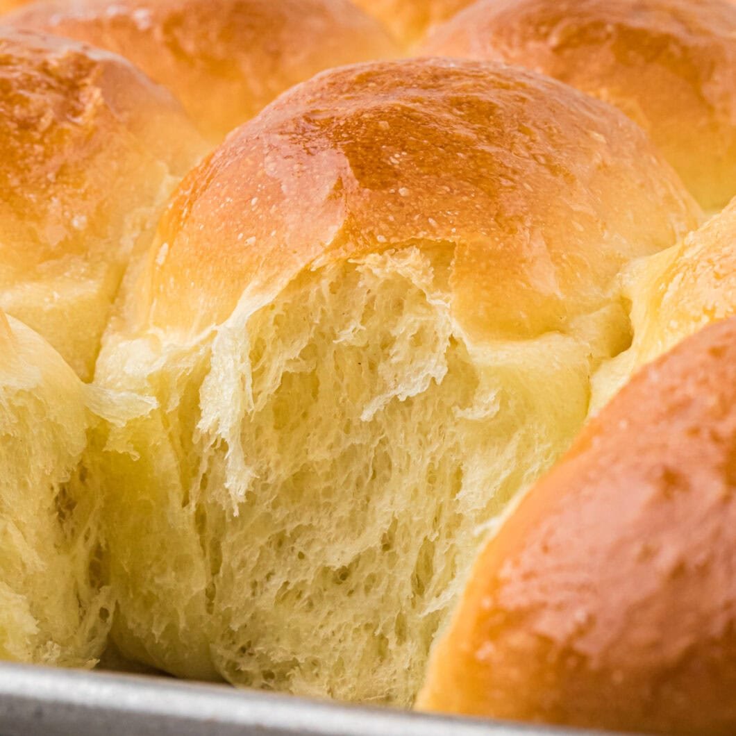 Big Soft Fluffy Dinner Rolls
