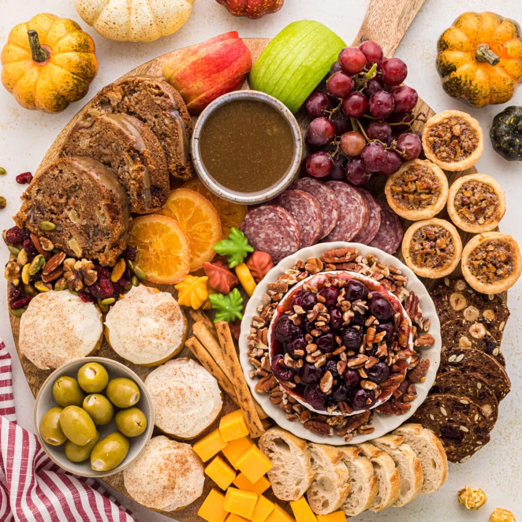 Fall Themed Charcuterie Board