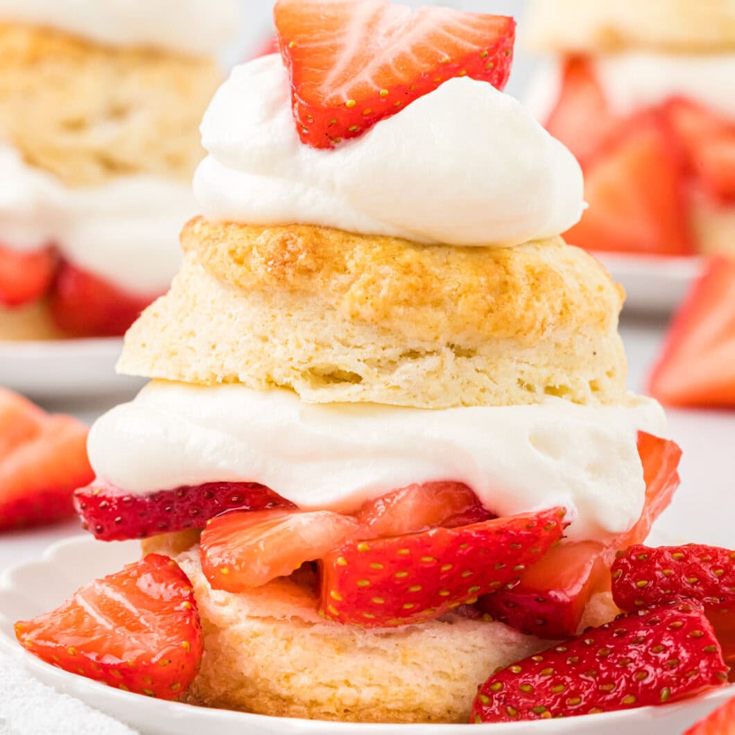 Homemade Strawberry Shortcakes