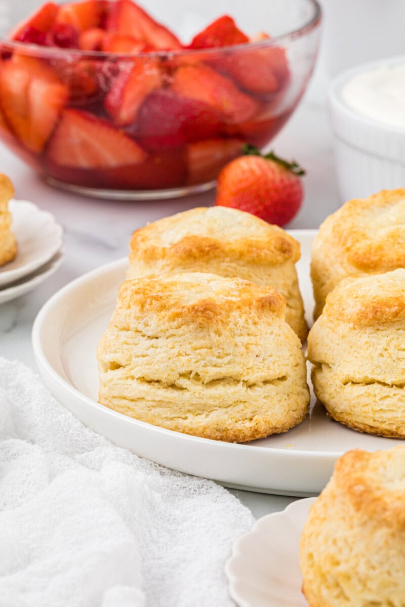Homemade Strawberry Shortcakes - Risa's Family Kitchen