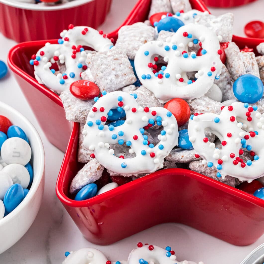 4th of July Chex Mix