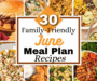 June 2026 Monthly Meal Plan
