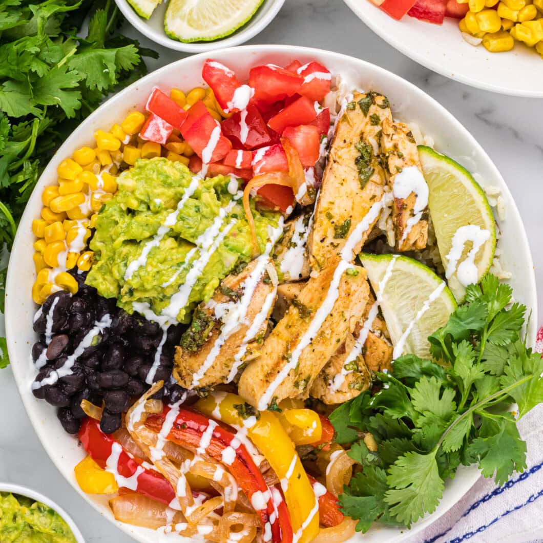 Southwest Chicken Bowls