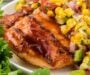 Easy Brined Barbecue Chicken with Roasted Corn Salsa