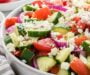 Easy Cucumber Tomato Feta Salad