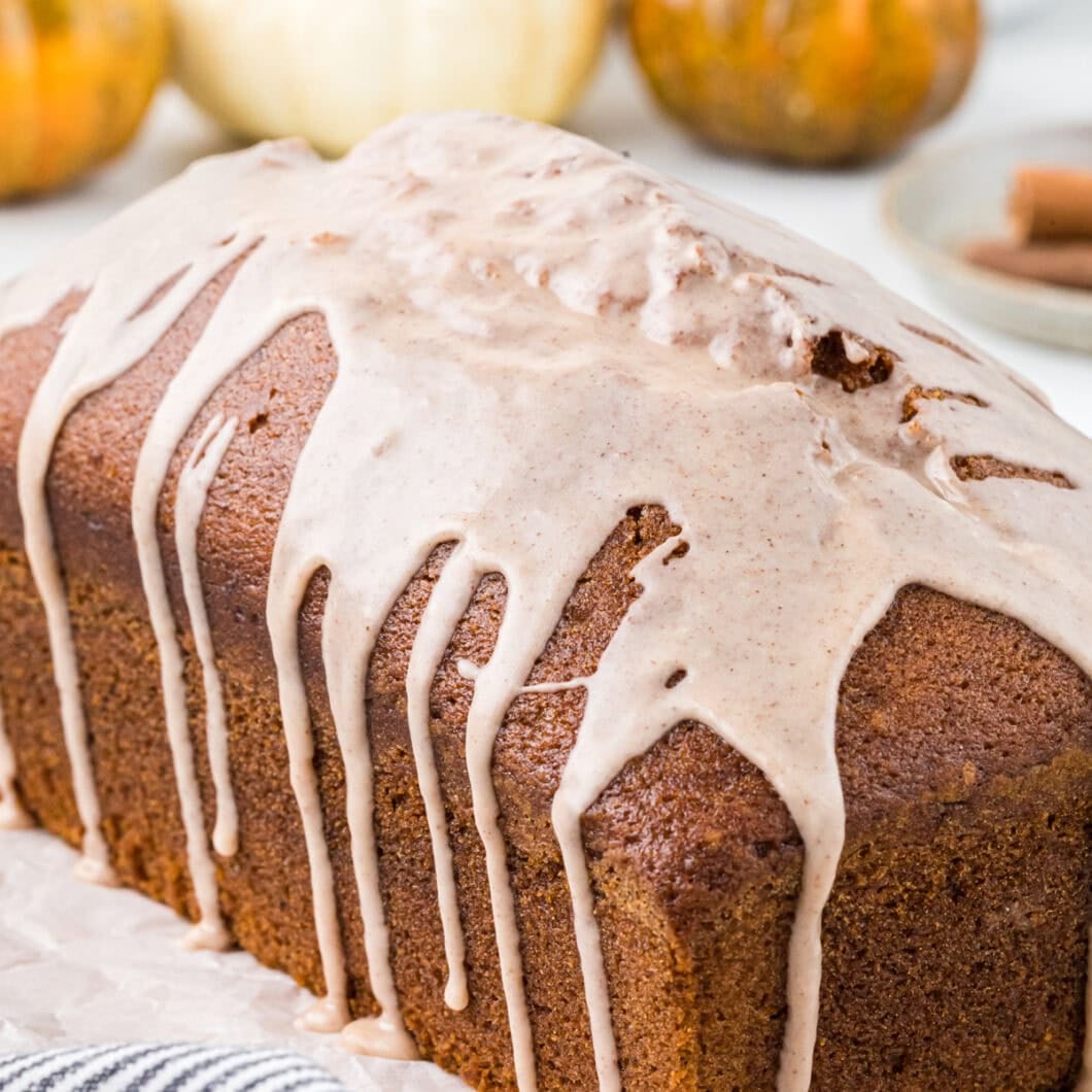 Glazed Pumpkin Bread