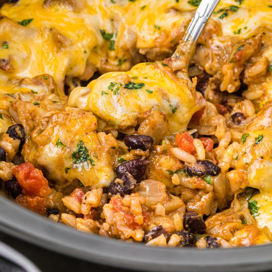 Crockpot Southwest Chicken and Rice