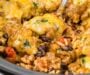 Crockpot Southwest Chicken and Rice