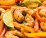 Sheet Pan Shrimp Fajitas