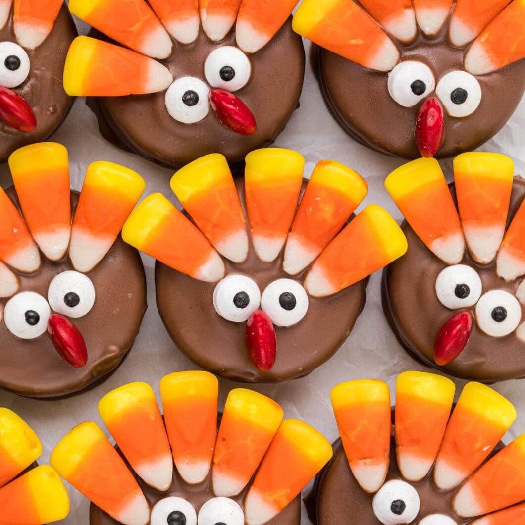 Oreo Turkey Cookies